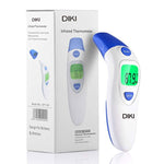 Baby Ear and Forehead Thermometer, Digital Medical Infrared Fever Thermometer, Accurate Instant Read For Toddler Infant Kids Children Adult by DIKI