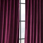 Half Price Drapes VPCH-192018-120 Signature Blackout Velvet Curtain, Burgundy, 50 X 120