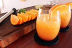 Barvivo Drink Coasters Set of 8 - Tabletop Protection for Any Table Type, Wood, Granite, Glass, Soapstone, Sandstone, Marble, Stone Tables - Perfect Soft Coaster Fits Any Size of Drinking Glasses.