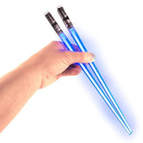 Chop Sabers Light Up LightSaber Chopsticks (1 Pair, Blue)