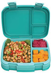 Bentgo Fresh (Blue) – New & Improved Leak-Proof, Versatile 4-Compartment Bento-Style Lunch Box – Ideal for Portion-Control and Balanced Eating On-The-Go – BPA-Free and Food-Safe Materials