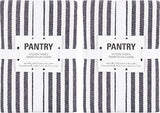 KAF Home Mixed Flat & Terry Kitchen Towels | Set of 6 18 x 28 Inches | 4 Flat Weave Towels for Cooking and Drying Dishes and 2 Terry Towels, for House Cleaning and Tackling Messes and Spills (Teal)