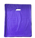 100 Extra Durable 2.5mil 12x15 Clear Merchandise bags Die Cut Handle-Semi-Glossy finish-Anti-Stretch. For Retail store plastic bags, Party favors, Handouts and more by Best Choice (Clear)