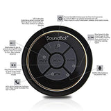 SoundBot SB517FM IPX7 Water-Proof Bluetooth Speaker with FM Radio Speaker (Black/Black)