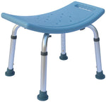 SoSo-BanTian1989 Adjustable Elderly Bath Shower Chair Stool (Gray)