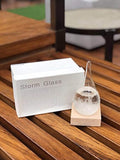 MariBeatty Storm Glass Crystal Weather Predictor Home Decoration Weather Forecast Bottle Barometer Office Crafts Gift Droplet Desktop Decor Crafts Conversation Piece