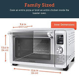 COSORI CO130-AO Toaster Oven with Air Fryer, Dehydrator, Pizza & Roaster, Christmas Healthy Gift, Recipes & Accessories Included, 30L, Silver