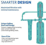 Aquasana Whole House Well Water Filter System w/ UV Purifier & Salt-Free Descaler - Filters Sediment & 97% Of Chlorine - Carbon & KDF Home Water Filtration - 500,000 Gl