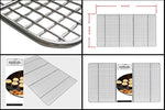 Baking Rack, Cooling Rack, 14" X 20" Stainless Steel 304 Grade Roasting Rack - Heavy Duty Oven Safe, Commercial Quality Cooling Racks For Baking (14" X 20")