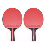 SSHHI 5-Star Table Tennis Bats,2 Pcs Ping Pong Paddle,Indoor or Outdoor Game, Solid/As Shown/A