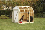 2x4basics 90192MI Custom Shed Kit with Peak Roof