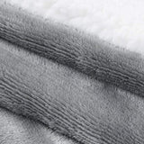 BEDSURE Sherpa Fleece Blanket Twin Size Grey Plush Throw Blanket Fuzzy Soft Blanket Microfiber