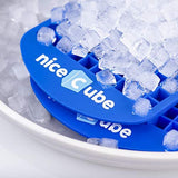 niceCube Mini Ice Cube Trays - 2 Ice Tray Set - 160 Small Cube Silicone Molds, BPA-Free, Mini Cubes Will Chill Your Drink Faster