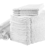 Alurri Bath Mat - 2 Pack - Machine Washable Cotton BathMats - Quick Dry Shower/Bathtub Step Out Bath Rug - Soft, Plush & Super Absorbent - Hotel, Spa Bathroom Floor Towel Mat (20x30, Washcloth)