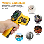 URCERI Infrared Thermometer Digital IR Laser Non Contact Temperature Gun (IR-01)