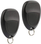 Car Key Fob Keyless Entry Remote fits 2007-2014 Chevy Tahoe Suburban / 2007-2014 Cadillac Escalade / 2007-2014 GMC Yukon (fits Part # 15913427, 20869057, 22756462), Set of 2