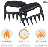 The Original Bear Paws Shredder Claws - Easily Lift, Handle, Shred, and Cut Meats - Essential for BBQ Pros - Ultra-Sharp Blades and Heat Resistant Nylon by Bear Paw Products