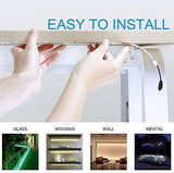 LED Strip Lights 32.8ft, ikelimus 10m RGB Waterproof Self-Adhesive Dimmable LED Light Strips 12Vdc SMD 5050 300 LEDs LED Tape Light with 44-Keys IR Remote Controller for Clubs/Homes/Hotels/Outdoor