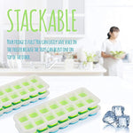 Happy To Go Ice Cube Trays with Lids – Pack of 4