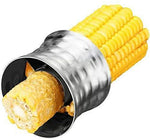 SuperB2C Corn Stripping Tool, Stainless Steel Corn Stripper peeler, Slicer, Cutter, Remover, Stripping Tool Serrated Blade with Non-Slip Grip