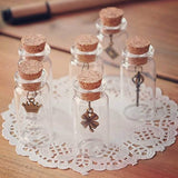 Superlady 36pcs 25ml Small Mini Glass bottles Jars with Cork Stoppers