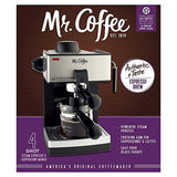 Mr. Coffee 4-Cup Steam Espresso System with Milk Frother