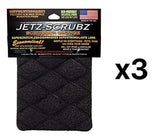 The Original Magic Jetz Scrubz J27 Scrubber Sponge Rectangle, Pack of 3