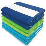 Ben Kaufman Sales KAUFMAN - Cabana Terry Loop Towel 6-Pack BGT - 30in x 60in