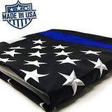 American Flag 3x5 ft - Heavy-Duty US Flag - Embroidered Stars - Nylon USA Flag Built for Outdoors - Sewn Stripes - UV Protection - Brass Grommets