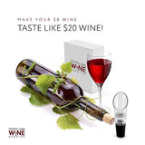 Wine Aerator Pourer (2-pack) - Premium Aerating Decanter Spout - Gift Box Included