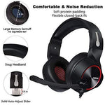 MODOHE Gaming Headset for Xbox One PS4 PC Gaming and Nintendo Switch,Stereo Surround Noise Cancelling Over Ear Gaming Headphones with Mic Volume Control for Xbox 1 S Playstation 4 Laptop,PC,Mac,iPad