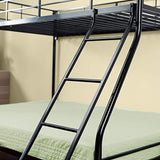 Zinus Hani Easy Assembly Quick Lock Metal Bunk Bed / Quick To Assemble in Under an Hour / Twin over Full