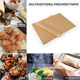 Unbleached Parchment Paper Baking Sheets, SMARTAKE 12X16'' (200 Pcs) Non-SStick Precut