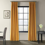 Half Price Drapes VPCH-192018-120 Signature Blackout Velvet Curtain, Burgundy, 50 X 120