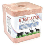 Compressed Himalayan Salt Lick for Horse, Cow, Goat, etc. Made from Specially Selected Higher Quality Himalayan Salt - Evenly Distributed Minerals - 100% Pure & Natural