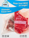 100 Vacuum Sealer Bags: Gallon Size (11" x 16") for Foodsaver 33% Thicker, BPA Free, FDA Approved