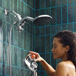 VOLUEX IN208C2 Aromatherapy Combination Handshower and Rainshower with INLY Shower Capsules, Chrome