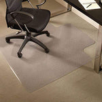 ES Robbins 124381 Chair Mat Extra-High Pile Carpet, 46"x60", Beveled Edge