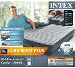 Intex Comfort Plush Elevated Dura-Beam Airbed with Internal Electric Pump Series