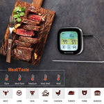 SMARTRO ST59 Digital Meat Thermometer for Oven Kitchen Grill Food Smoker Cooking with 2 Probes and Timer