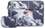 ODTEX 15 Inch Laptop Bag Water-Resistant Sleeve Case and Shockproof Carrying Bag with Pocket and Accessories Bag-Dazzle color