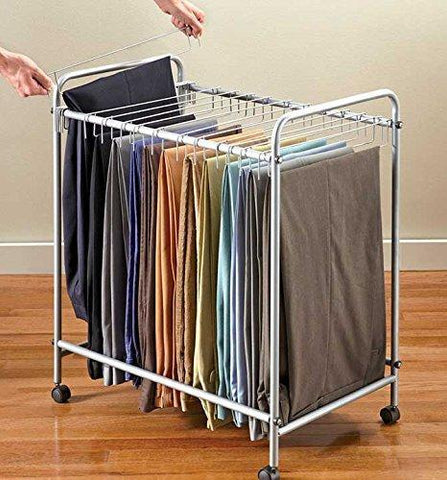 Jobar International Rolling Pants Trolley, Steel