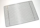 Libertyware Professional Cross Wire Cooling Rack Half Sheet Pan Grate-16-1/2 x 12" Drip Screen (Set of 2), 16-1/2" x 12", Silver