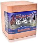 Compressed Himalayan Salt Lick for Horse, Cow, Goat, etc. Made from Specially Selected Higher Quality Himalayan Salt - Evenly Distributed Minerals - 100% Pure & Natural