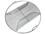 Kettle Kommander 22.5 Inch 304 Stainless Steel 4.5 mm Hinged Grilling/Cooking Replacement Grate - for use in 22" Weber Charcoal Grills - Stronger Design