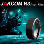 Alotm R3 Smart Ring Waterproof Dust-proof Fall-proof for NFC Electronics Mobile Phone Android Smartphone Wearable Magic App Enabled Rings Intelligent Devices (Size 10)