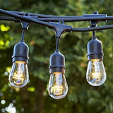 Feit Electric 48ft / 14.6m Outdoor String Lights(48 Feet)