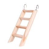 Sarora - Hamster Chew Toys Wooden Hanging Climbing Ladder For Small Pet Mouse Rat Mice