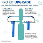 Aquasana Whole House Well Water Filter System w/ UV Purifier & Salt-Free Descaler - Filters Sediment & 97% Of Chlorine - Carbon & KDF Home Water Filtration - 500,000 Gl