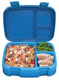 Bentgo Fresh (Blue) – New & Improved Leak-Proof, Versatile 4-Compartment Bento-Style Lunch Box – Ideal for Portion-Control and Balanced Eating On-The-Go – BPA-Free and Food-Safe Materials